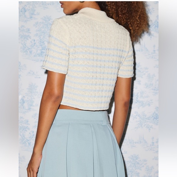 UO Kimchi Blue Oliver Button-Down Polo Sweater - Picture 5 of 5